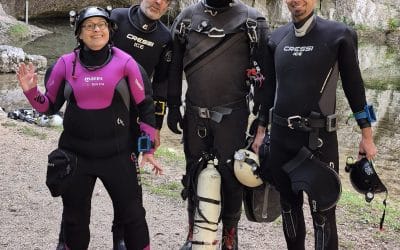 Week-end d’initiation à la plongée souterraine